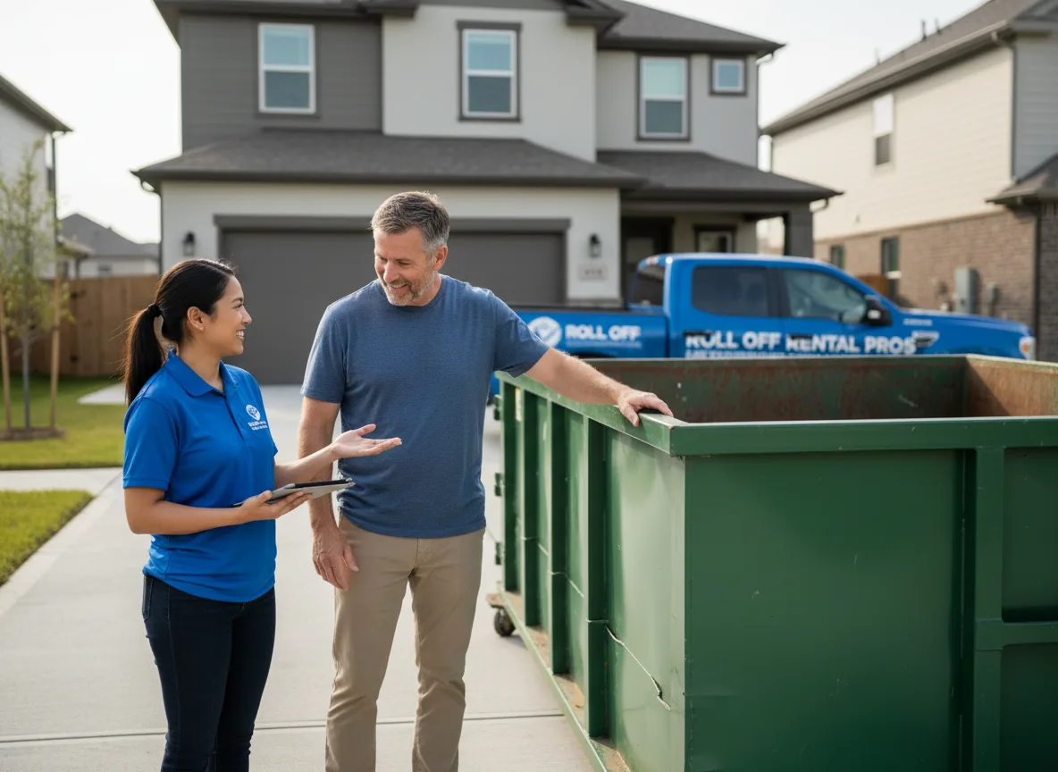 Roll Off Dumpster Rental Roans Prairie, TX FAQs